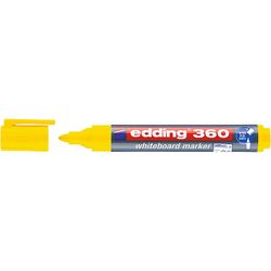 EDDING / Marcador edding / quadro branco, ponta redonda, amarelo 1,5-3 mm