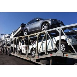 Ground transportation of cars in the Caucasus region
