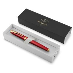 Parker / Fountain pen IM Premium F318 Red GT F