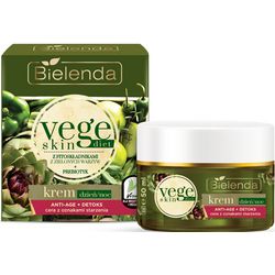 Anti-aging cream + detox, SKIN BIELENDA VEGE DIET, 50ml