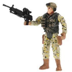 Играем вместе / Let's play together / Set of military soldiers with an armored vehicle