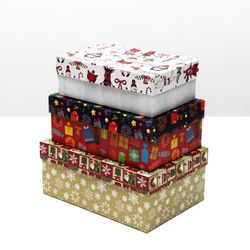 Сималенд / Set of boxes 3in1 "Cozy New Year"