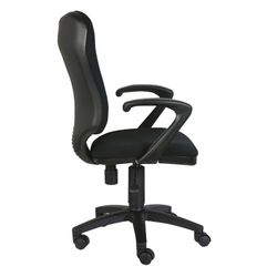 Chair CH-540AXSN, with armrests, black