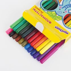 INLANDIA markers 24 colors, EXOTIC, ventilated cap, cardboard