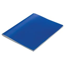 STAFF / Notebook bumvinyl A5, 96 l., staffa, offset n. 2 ECONOMY, gabbia, con campi, BLU / 20 pz.