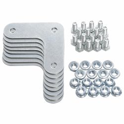 Metal BRABIX "MS KD-185/30-4" (in 1850-s1000/g300mm), 4 shelves, compact packaging