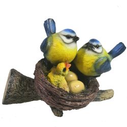 Ремеко / Figura de jardín ornamental "Nido con tetas" L18,5W11,5H12cm