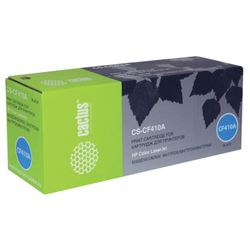CACTUS / Toner cartridge (CS-CF410A) for HP LaserJet Pro M477fdn / 477fdw / M452dn, black, yield 2300 pages.