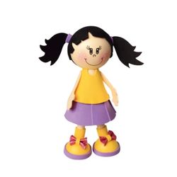 Art set for design a doll "Dasha"