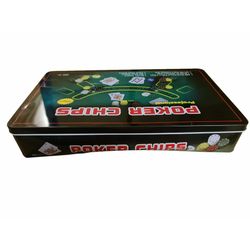 GamesDealer / Holdem Light 300 Chip Poker Set No Face Value - Discounted