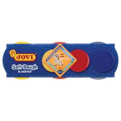 Plastilina vegetal JOVI (España), 3 colores, 330 g, Blandiver