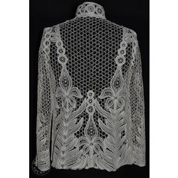 Елецкие кружева / Yelets lace / Women's jacket "Irises", lace