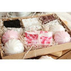 Milotto / Large set of soap "Marshmallow and chocolate"