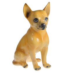 Ремеко / Decorative figure "Chihuahua" (gloss), L21W16H31 cm
