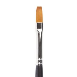 Brush art is a professional ART BRAUBERG "CLASSIC", synthetic soft, under columns, flat No. 6, short handle