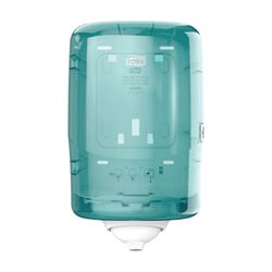 TORK / Towel dispenser with central extraction MINI (M3 System) Reflex, blue