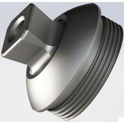 The threaded adapter with pyramid the 30mm