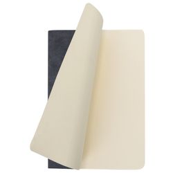 BRAUBERG / Notebook 48 y. checkered cover textured leatherette, stitching, A5 (147x210mm), BLACK, SKY / 10 pcs.