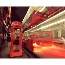 Опт-картина / 数字绘画 40x50 London Street