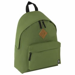 Backpack BRAUBERG, universal, city-format, single tone, green, 20 liters, 41х32х14 cm