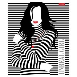 HATBER / Notebook А5 48 p. bracket, cage, cardboard cover, "Amazing Girls" / 10 pcs.
