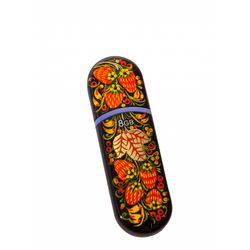 Золотая Хохлома / USB drive with Khokhloma painting 8 GB
