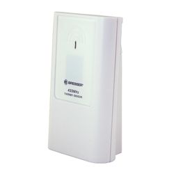 Meteorological station BRESSER TemeoTrend STX, temperature sensor, clock, alarm clock, black