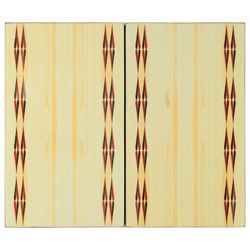 GamesDealer / Backgammon "Light Ornament", Holz, 48x28x6 cm