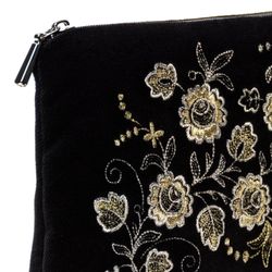 Торжокские золотошвеи / Velvet cosmetic bag "Spring mood"