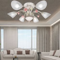 ПЕТРАСВЕТ / PETRASVET / Ceiling chandelier S2218-6, 6xE14 max. 60W