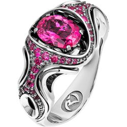 Bridges white gold ring
