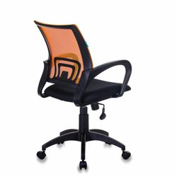 Chair CH-695N / OR / TW-11, with armrests, mesh, black / orange