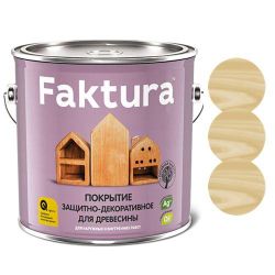 Coating FAKTURA protective and decorative colorless 2,5 l