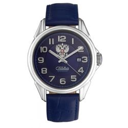 Слава / Slava / Orologio da polso "Tradizione" per uomo logo Stemma della Federazione Russa 1610836 / 300-8215