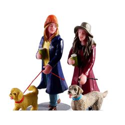 Set di figure 'Tutti i piaceri di camminare', 2 pezzi, 6,8 cm, LEMAX