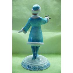 Ярославская майолика / Statuette "Snow Maiden"