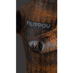 FILIPPOV / One-legged mannequin "DIKO" from buffalo skin 130 cm