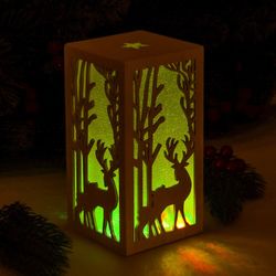 Лесная мастерская / Illuminated decor "Magic Forest"