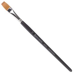 Brush art is a professional ART BRAUBERG "CLASSIC", synthetic soft, under columns, flat No. 12, short handle