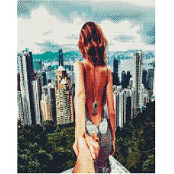 Опт-картина / mosaico de diamantes, 40x50, strass quadrado Siga-me. Hong Kong