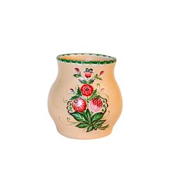 Vase "Miracle" clay painted