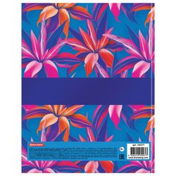 BRAUBERG / Diary 5-11 grau 48 l., Laminação dura, brilhante, com ponta, "FLORES TROPICAIS" / 10 un.