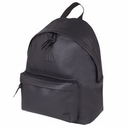 BRAUBERG 通用型背包，城市格式，黑色，人造革，“名人”，20 升，41x32x14 厘米