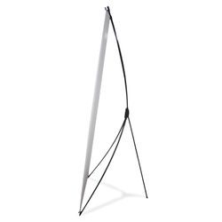 Stand mobile for the banner "X-banner A1", the size of the advertising field 700х1800 mm, carbon fiber
