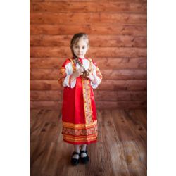 Русский народный костюм  / Sundress "Alyonushka", 56-58