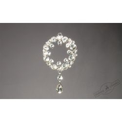Holiday Classics / Decoration "Swarovski Rhinestones", 6 pcs