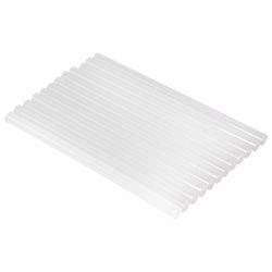 Glue rods, diameter 11 mm, length 200 mm, white, set 12 pieces, BRAUBERG, Euro suspension