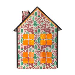 Decorative "Christmas house" color