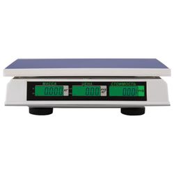MERCURY / Commercial scales M-ER 326AC-32.5 LCD (0.1-32 kg) without stand, resolution 10 g, platform 325x230 mm