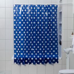 Доляна / Doliana / Curtain for the bathroom "Evening", 180 × 180 cm, PVC